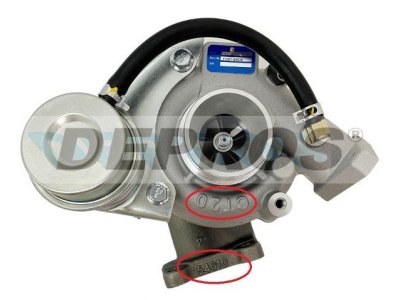 NOVO TURBO COMPATIVEL CT20 TOYOTA LAND RUNNER 24D*