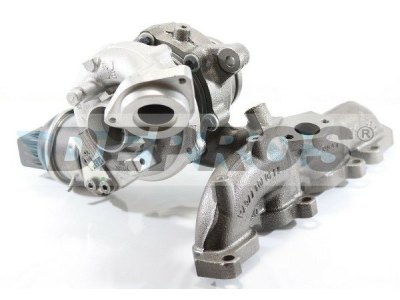 NOVO TURBO COMPATIVEL COM DEVOLUCACAO AUDI/SEAT 2.0L TDI