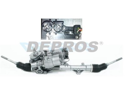 ELECTRIC STEERING RACK PEUGEOT 207 - ROUND CONNECTOR NEW...