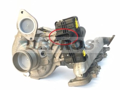 TURBO RECONSTRUIDO AR GIULIA/STELVIO JTD 22 (BALL BEARING)